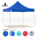 Wallaroo Gazebo Tent Marquee 3x3 PopUp Outdoor- Blue Home & Garden > Shading Micks Gone Bush    - Micks Gone Bush