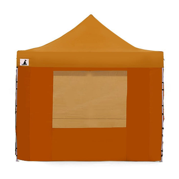 Wallaroo Gazebo Tent Marquee 3x3 PopUp Outdoor  - Orange Home & Garden > Shading Micks Gone Bush    - Micks Gone Bush