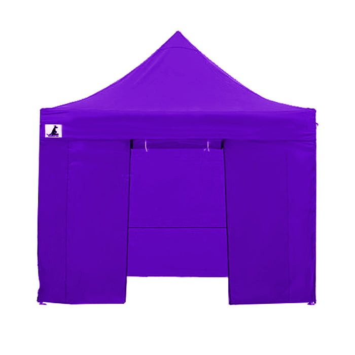 Wallaroo Gazebo Tent Marquee 3x3 PopUp Outdoor Purple Home & Garden > Shading Micks Gone Bush    - Micks Gone Bush