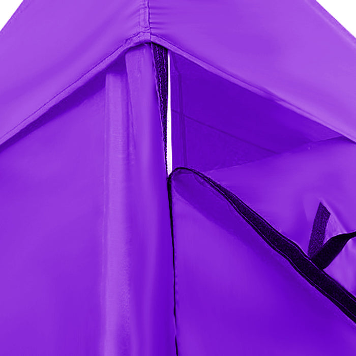 Wallaroo Gazebo Tent Marquee 3x3 PopUp Outdoor Purple Home & Garden > Shading Micks Gone Bush    - Micks Gone Bush