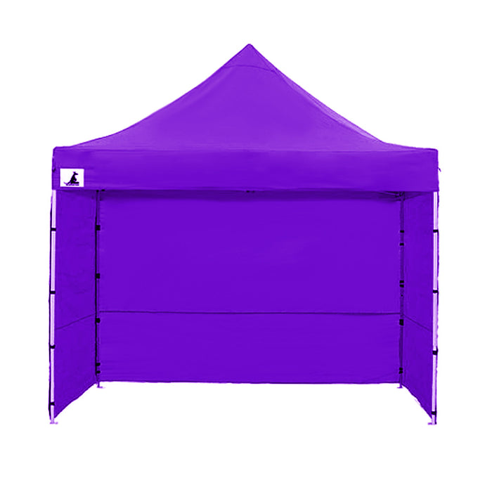 Wallaroo Gazebo Tent Marquee 3x3 PopUp Outdoor Purple Home & Garden > Shading Micks Gone Bush    - Micks Gone Bush