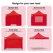 Wallaroo Gazebo Tent Marquee 3x3 PopUp Outdoor  Red Home & Garden > Shading Micks Gone Bush    - Micks Gone Bush