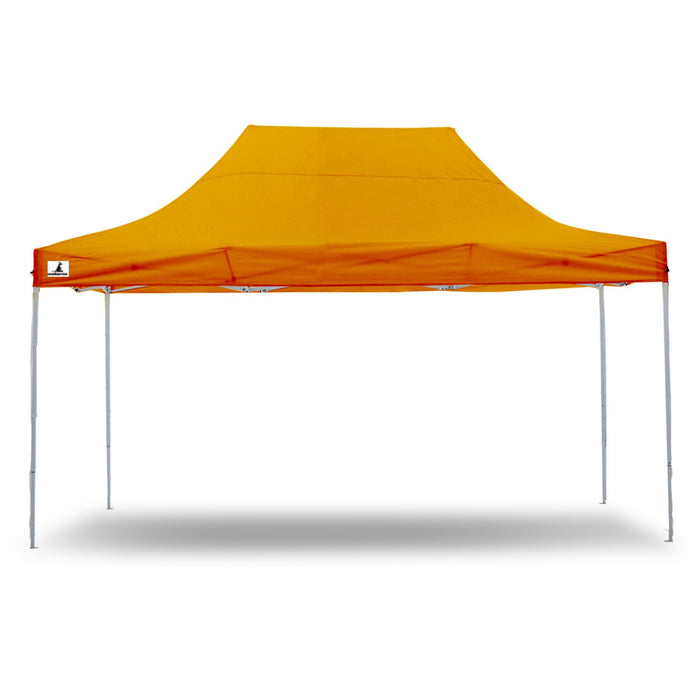 Wallaroo Gazebo Tent Marquee 3x4.5m PopUp Outdoor Orange Home & Garden > Shading Micks Gone Bush    - Micks Gone Bush