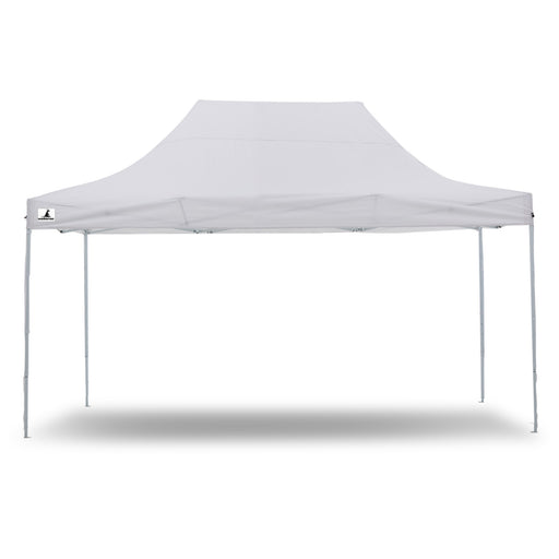 Wallaroo Gazebo Tent Marquee 3x4.5m PopUp Outdoor White Home & Garden > Shading Micks Gone Bush    - Micks Gone Bush