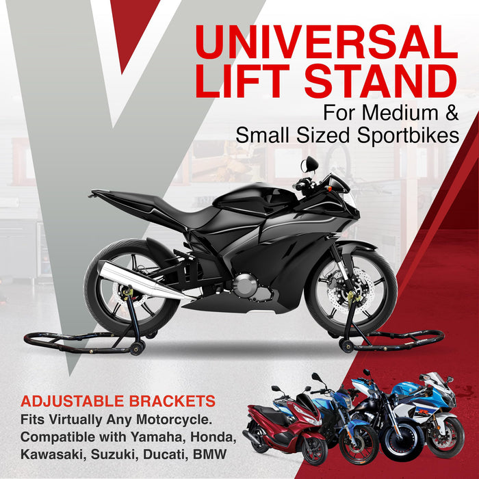 Easy Bike Lifting Universal Motorcycle Paddock Stand for Front & Rear Stand Tools > Other Tools Micks Gone Bush    - Micks Gone Bush