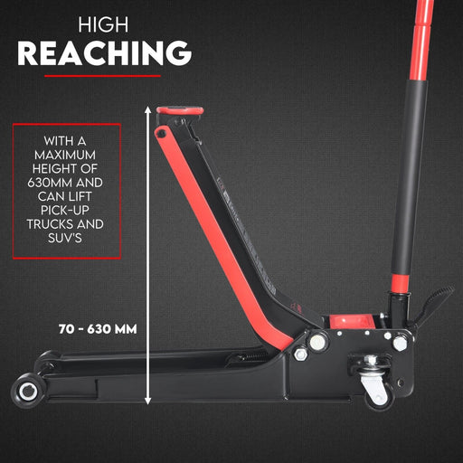 Durable Lifting 2 Ton Hydraulic Trolley Jack with Dual Pump 70-610MM Tools > Other Tools Micks Gone Bush    - Micks Gone Bush