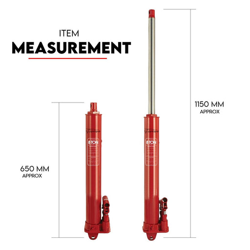 Powerful Lifting Solution 8 Ton Hydraulic Long Ram Jack Auto Accessories > Tools Micks Gone Bush    - Micks Gone Bush