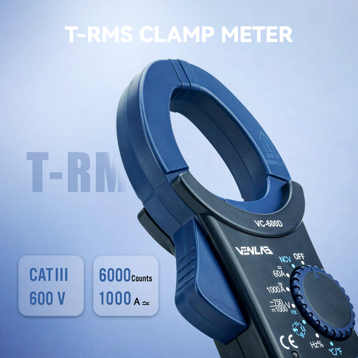 Precise Calculation VENLAB 1000A T-RMS Digital Clamp Multimeter Tools > Other Tools Micks Gone Bush    - Micks Gone Bush