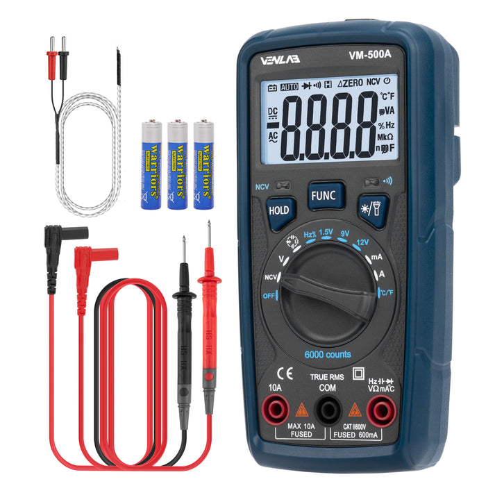 Accurate Readings VENLAB VM500A TRMS Digital Multimeter with 6000 Counts Tools > Other Tools Micks Gone Bush    - Micks Gone Bush