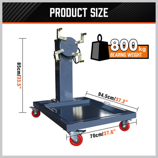 Sturdy Support 800kg Folding Engine Stand for Heavy Duty Auto Workshop Use Tools > Other Tools Micks Gone Bush    - Micks Gone Bush