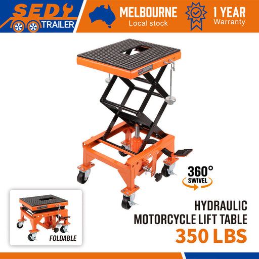 Effortless Hoisting 160KG Hydraulic Scissor Jack for Light Motorbikes Tools > Other Tools Micks Gone Bush    - Micks Gone Bush