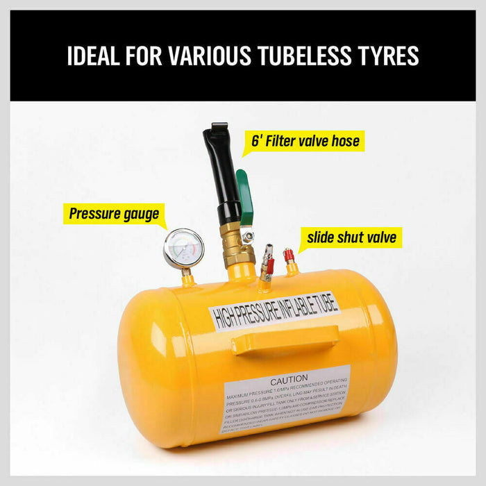 Easy Tyre Maintenance 5 Gallon Bead Blaster Tyre Air Tank Inflator Tools > Other Tools Micks Gone Bush    - Micks Gone Bush