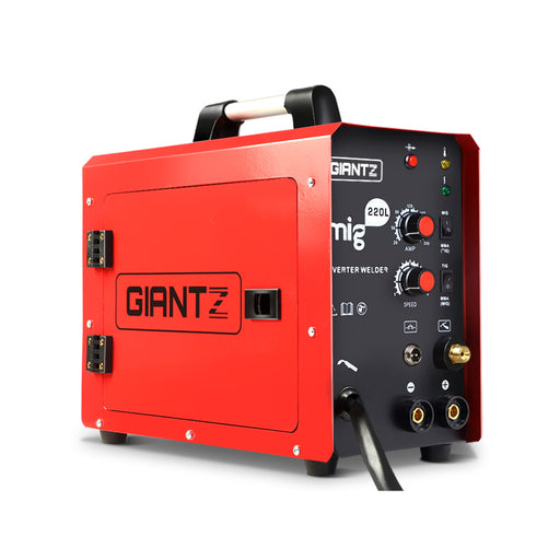 Work Anywhere Giantz 220 Amp Inverter Welder for MMA MIG Welding Tools > Power Tools Giantz    - Micks Gone Bush