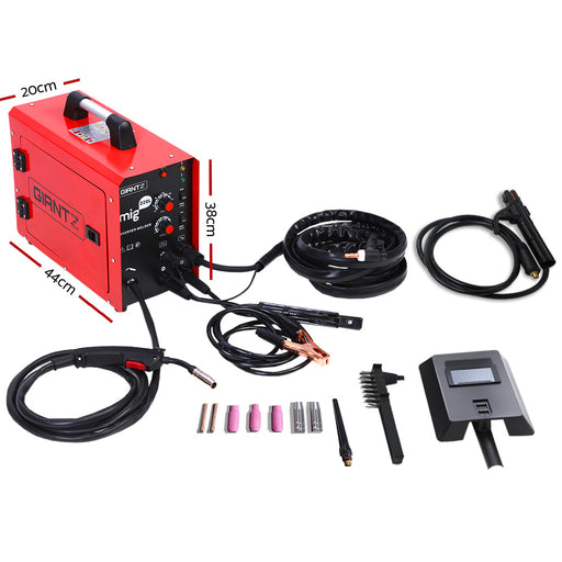 Work Anywhere Giantz 220 Amp Inverter Welder for MMA MIG Welding Tools > Power Tools Giantz    - Micks Gone Bush