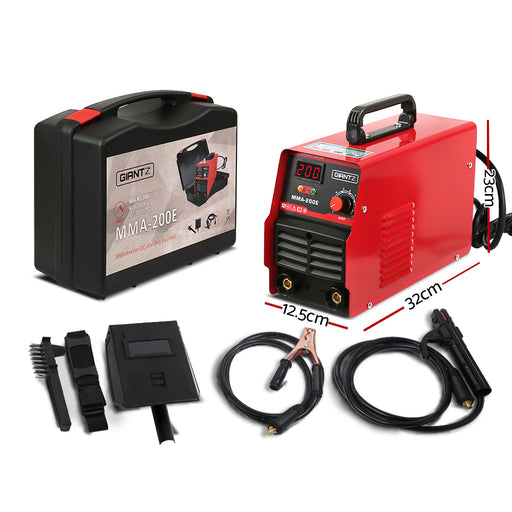 Powerful Joining Giantz 200 Amp Portable Inverter MMA Welder Tools > Power Tools Giantz    - Micks Gone Bush